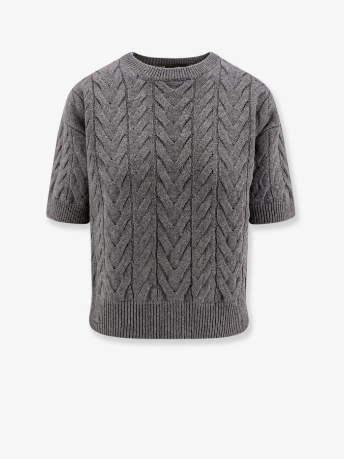 'S MAX MARA Dominus Wool Sweater With Cable Knit