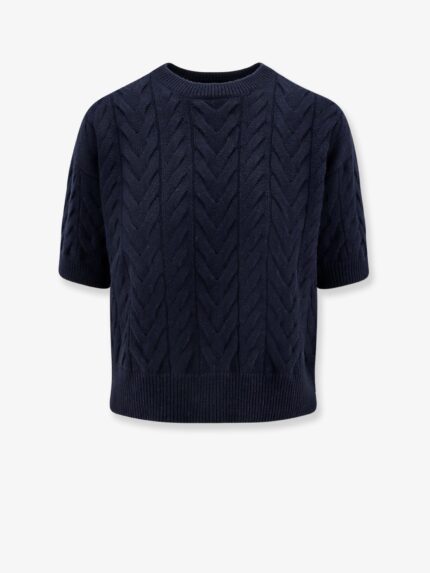 'S MAX MARA Dominus Wool Sweater With Cable Knit
