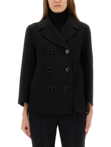 S MAX MARA DOUBLE-BREASTED COAT "ELISE"