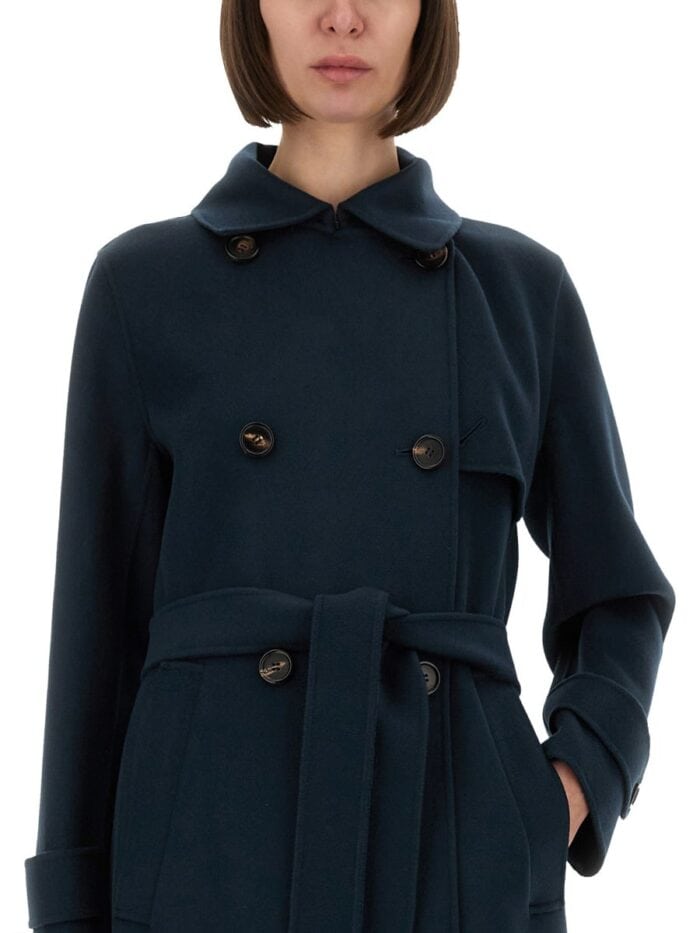 S MAX MARA DOUBLE-BREASTED COAT "SEM"