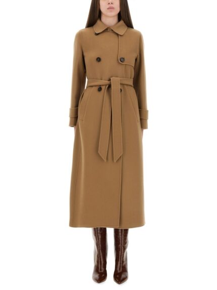 S MAX MARA DOUBLE-BREASTED COAT "SEM"