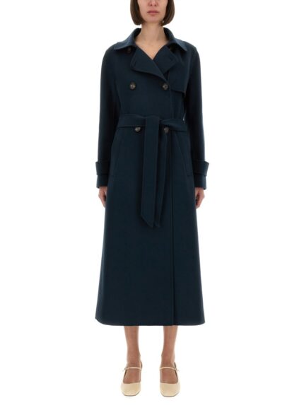 S MAX MARA DOUBLE-BREASTED COAT "SEM"