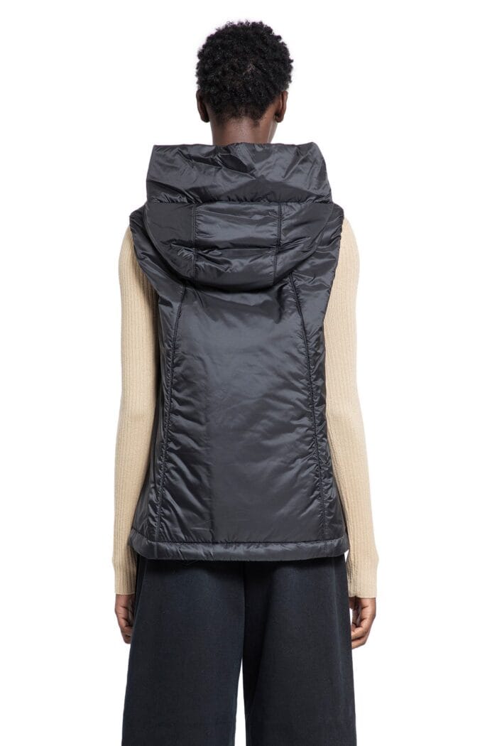 S MAX MARA Greengo Hooded Nylon Vest