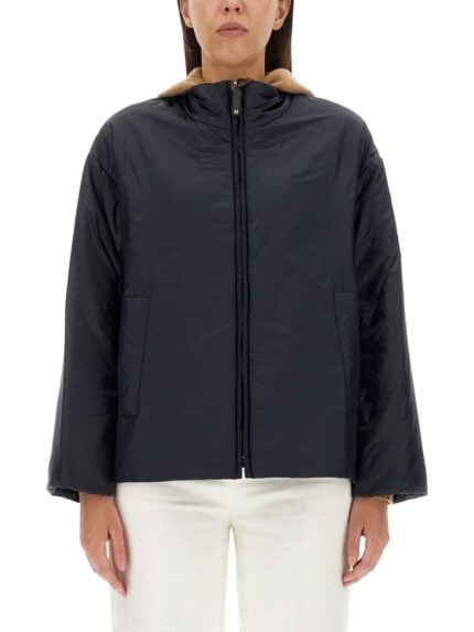 S MAX MARA HIGH NECK JACKET