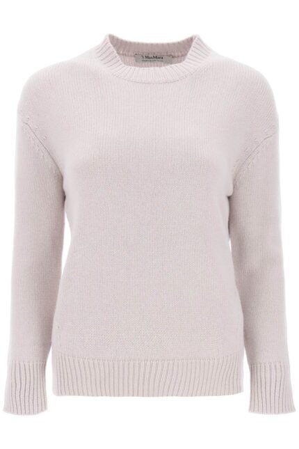 'S MAX MARA 'irlanda' Crew-neck Sweater In Wool And Cashmere