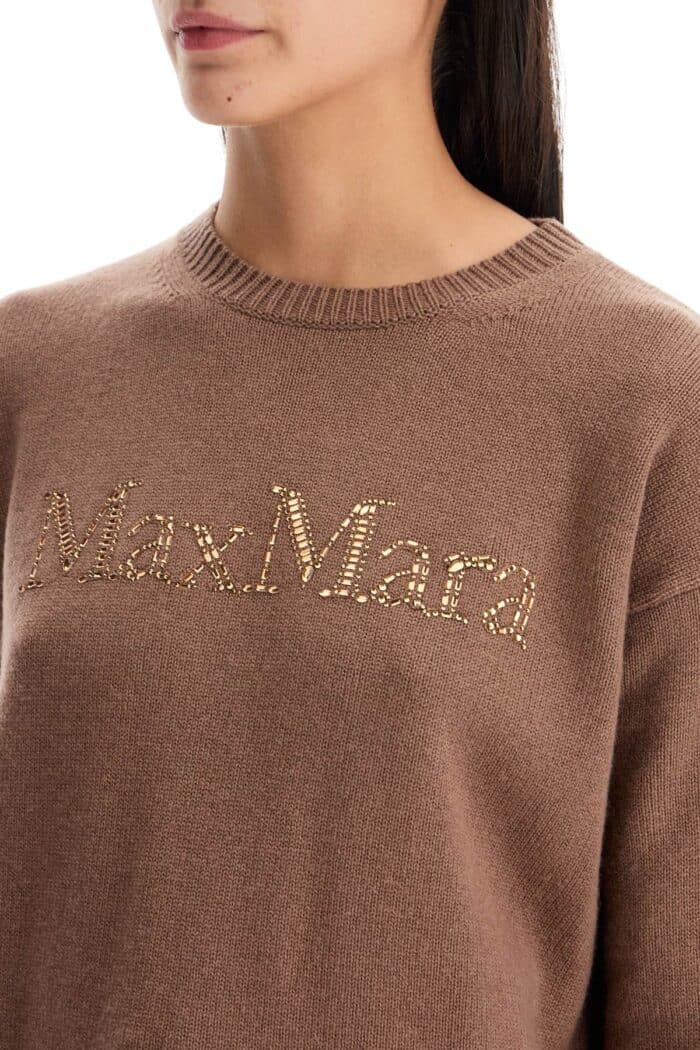 'S MAX MARA 'kassel' Strass Logo