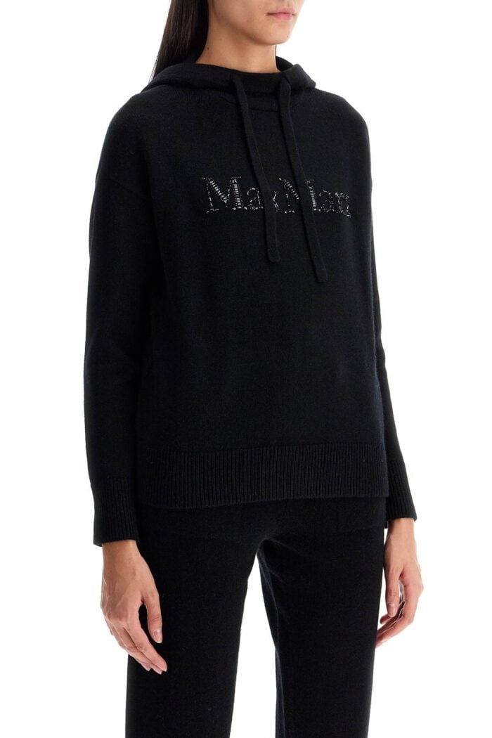 'S MAX MARA 'knitted Gorizia Sweatshirt With Rhin