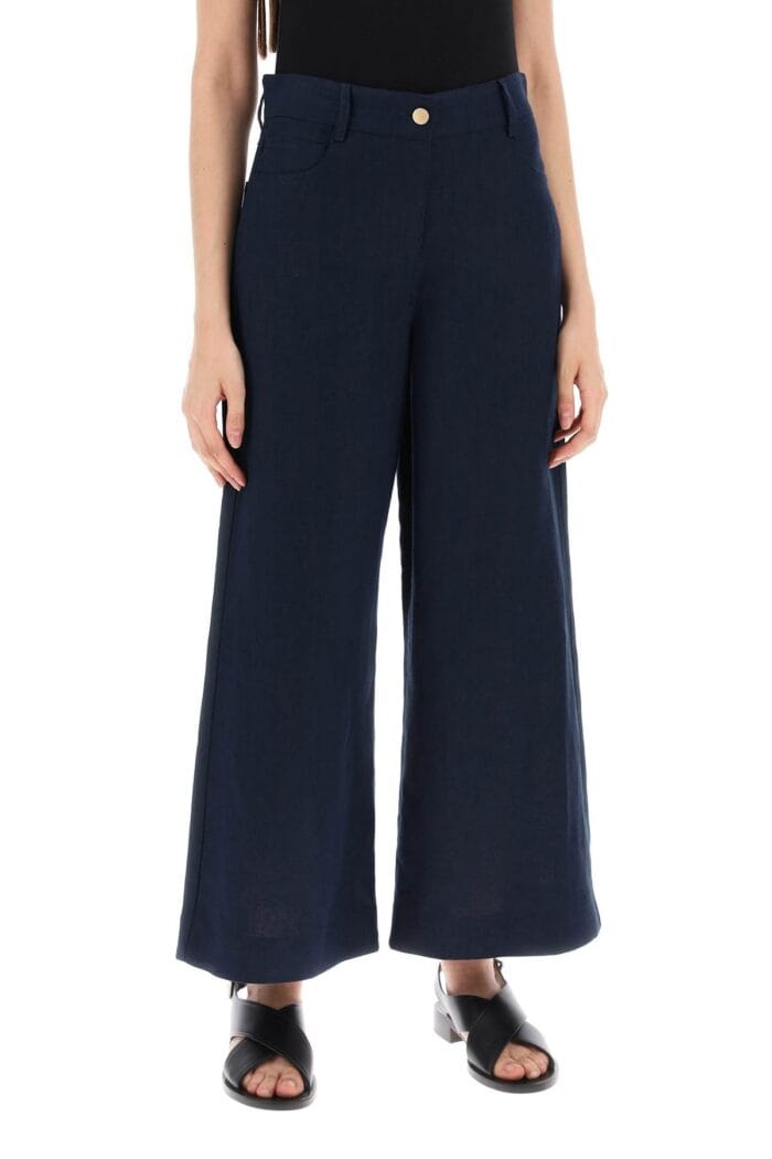 'S MAX MARA Lapo Linen Canvas Pants For Men