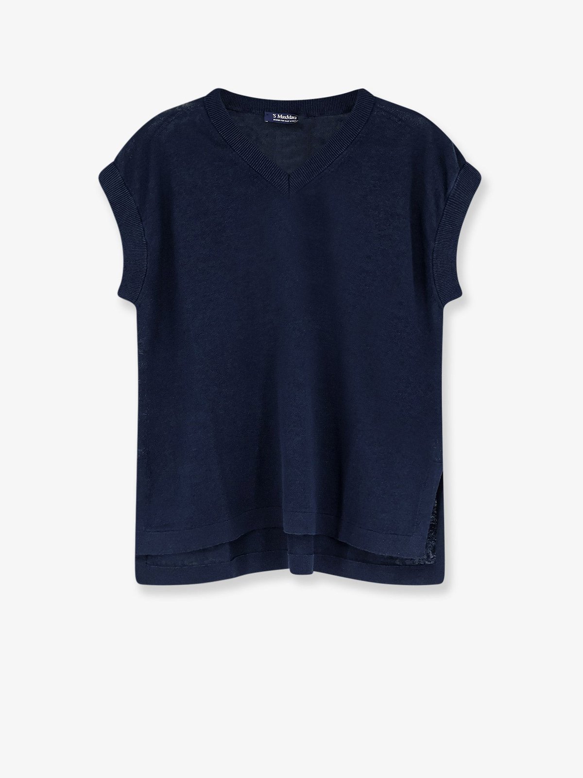 'S MAX MARA Linen Vest