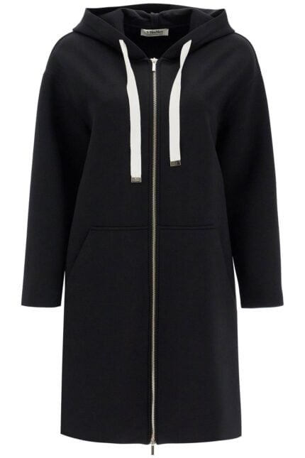 'S MAX MARA Long Hoodie With Hood Zurca