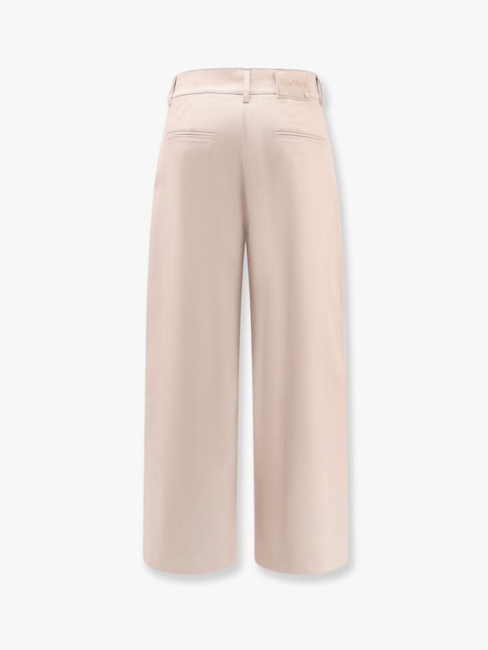 'S MAX MARA Marianna Distressed Fabric Trouser