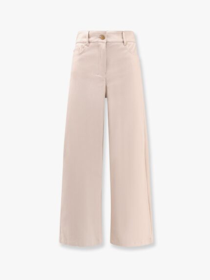'S MAX MARA Marianna Distressed Fabric Trouser