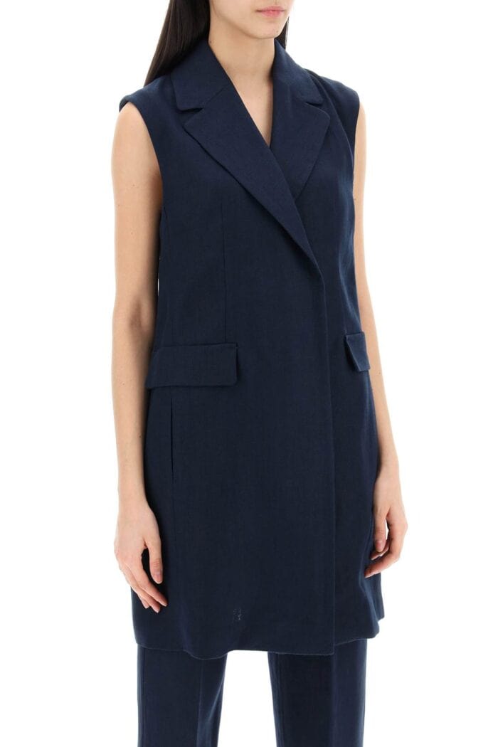 'S MAX MARA 'marie' Midi Sleeveless