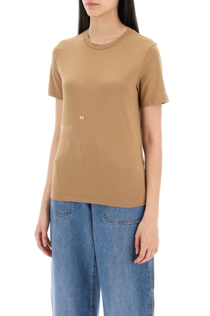 'S MAX MARA Orlanda T-shirt With Lamin
