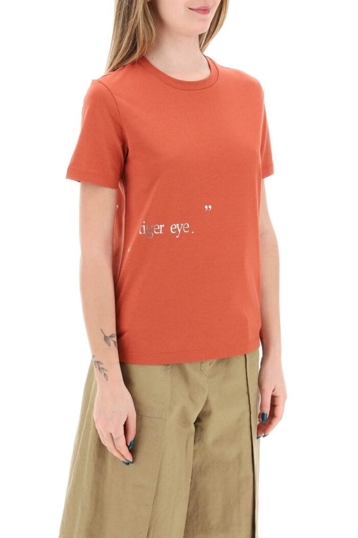 'S MAX MARA Orlanda T-shirt With Lamin