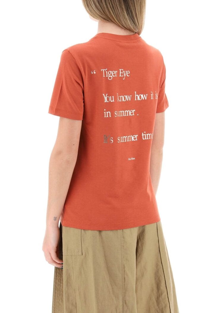 'S MAX MARA Orlanda T-shirt With Lamin