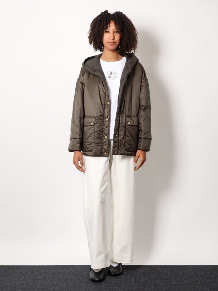 'S MAX MARA Quieto Cotton T-shirt With Print On The Front