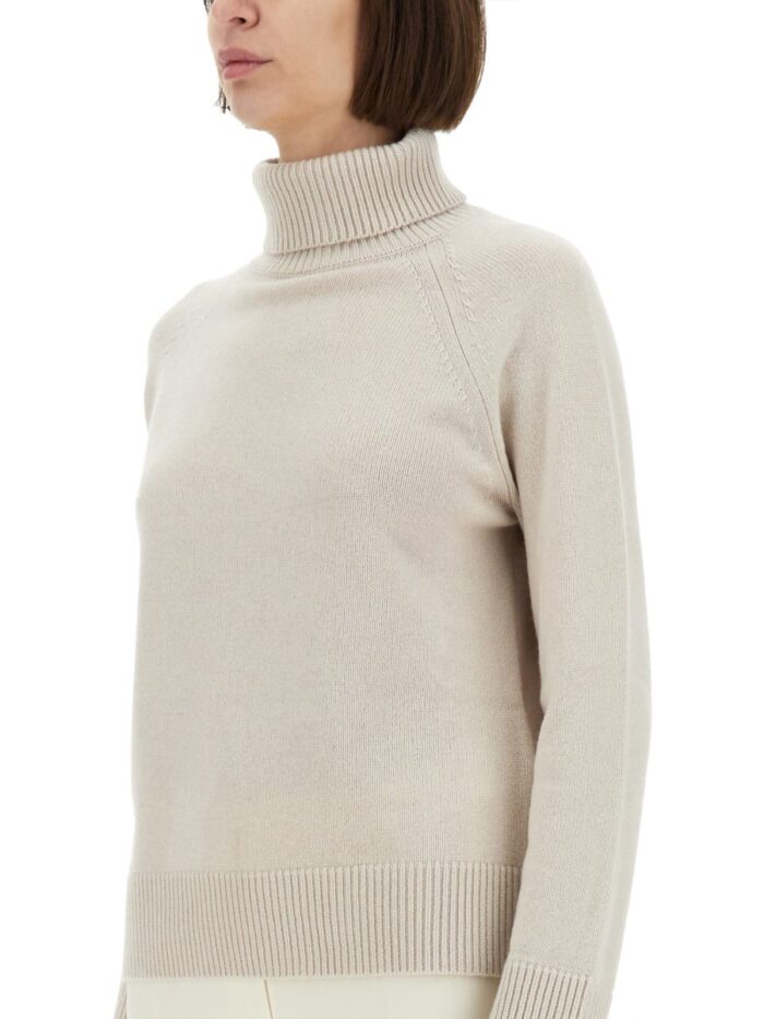 S MAX MARA RIBBED TURTLENECK