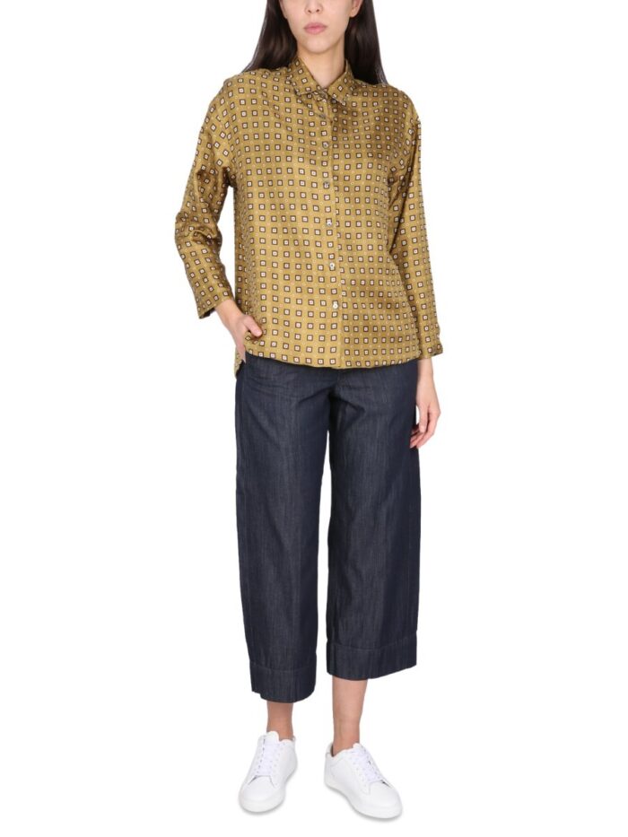 S MAX MARA SILK SHIRT
