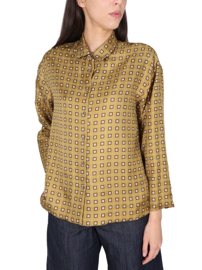 S MAX MARA SILK SHIRT