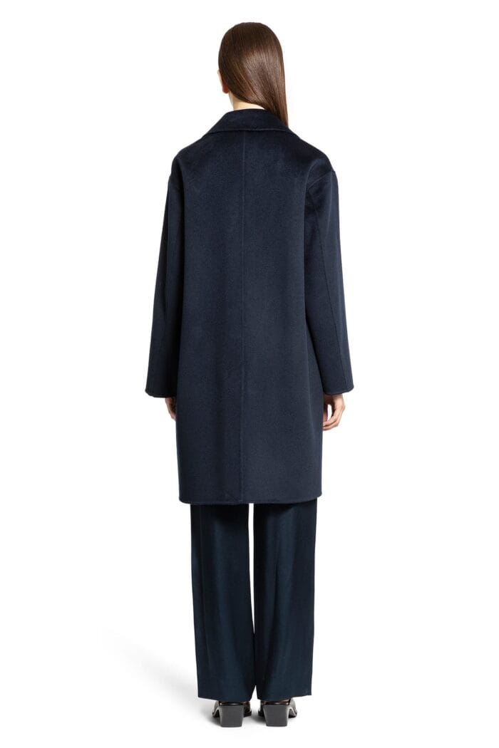 S MAX MARA Single-breasted Wool Coat