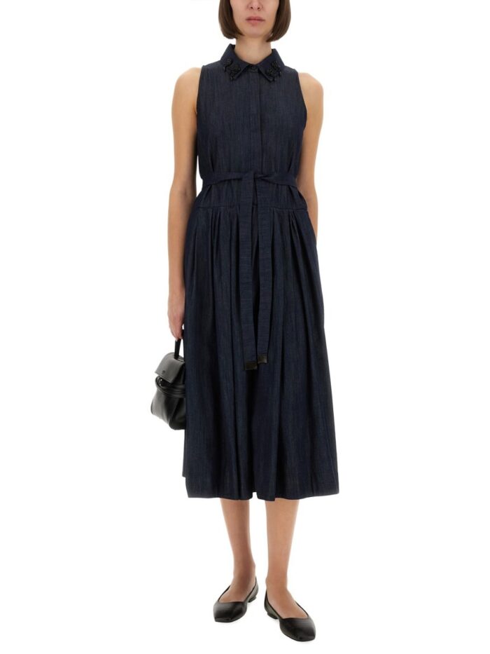 S MAX MARA SLEEVELESS DRESS "ELENA"