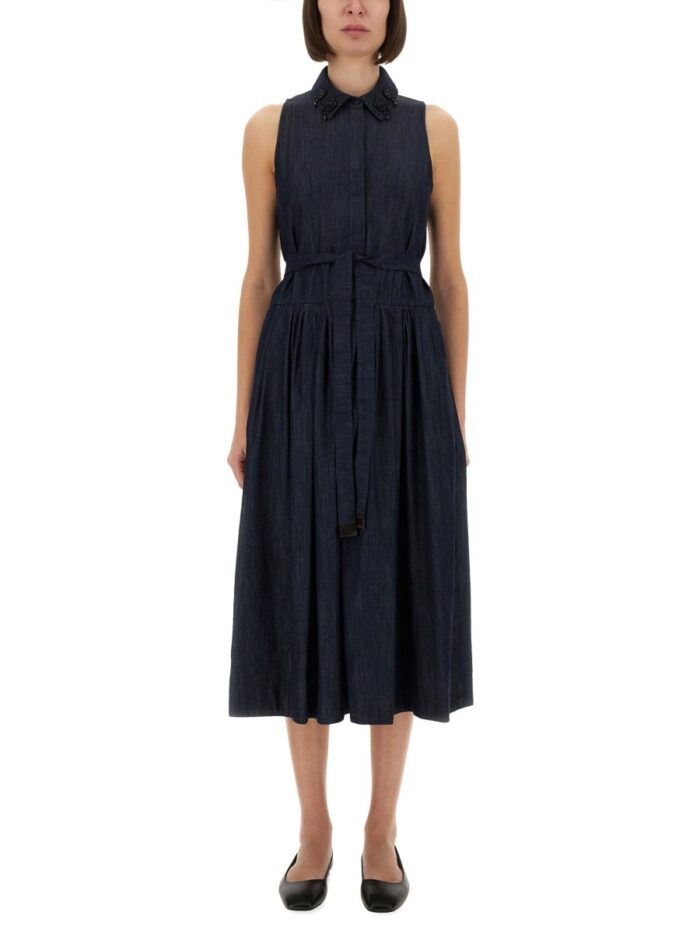 S MAX MARA SLEEVELESS DRESS "ELENA"