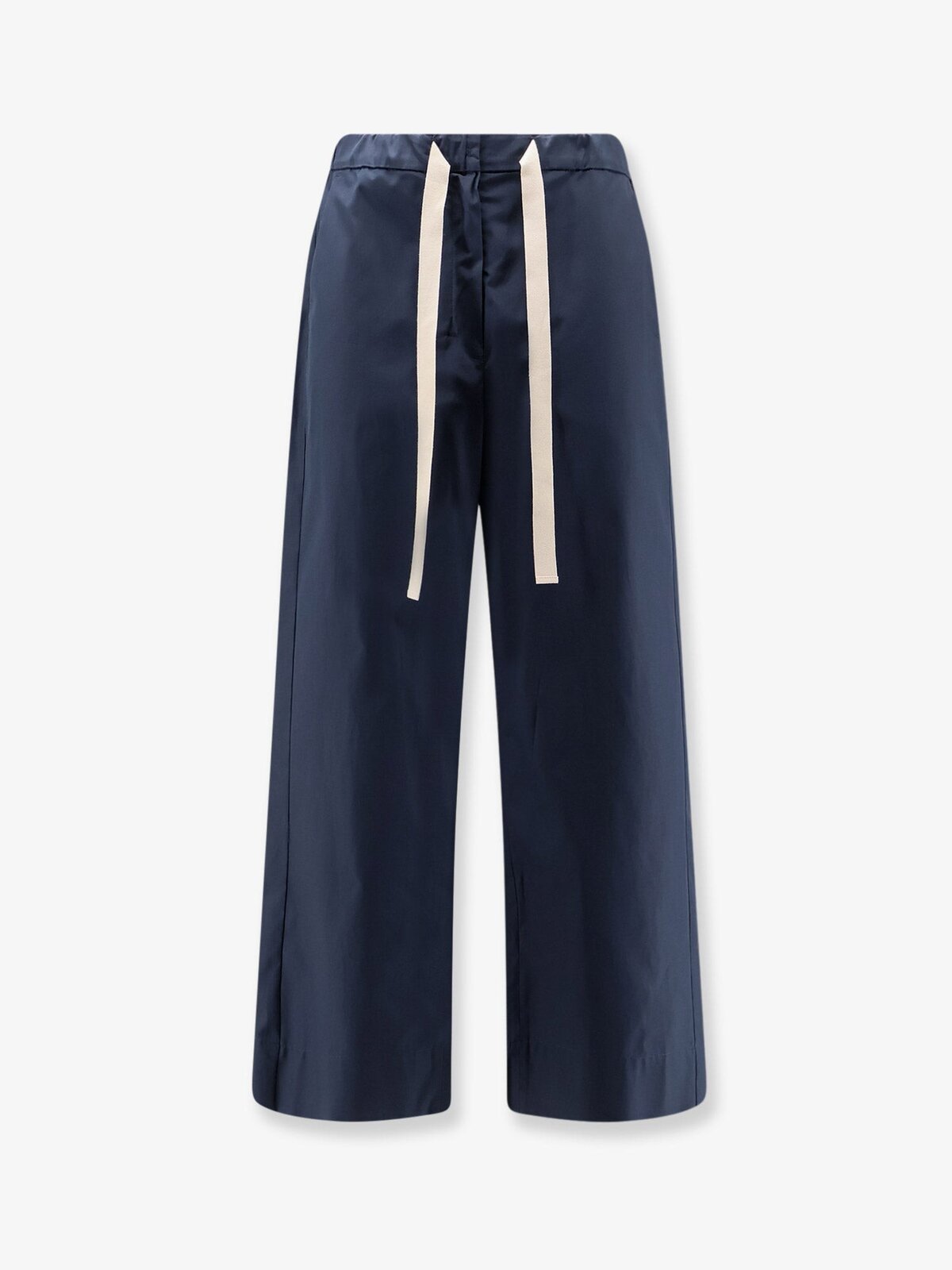 'S MAX MARA Smmargento Distressed Cotton Trousers