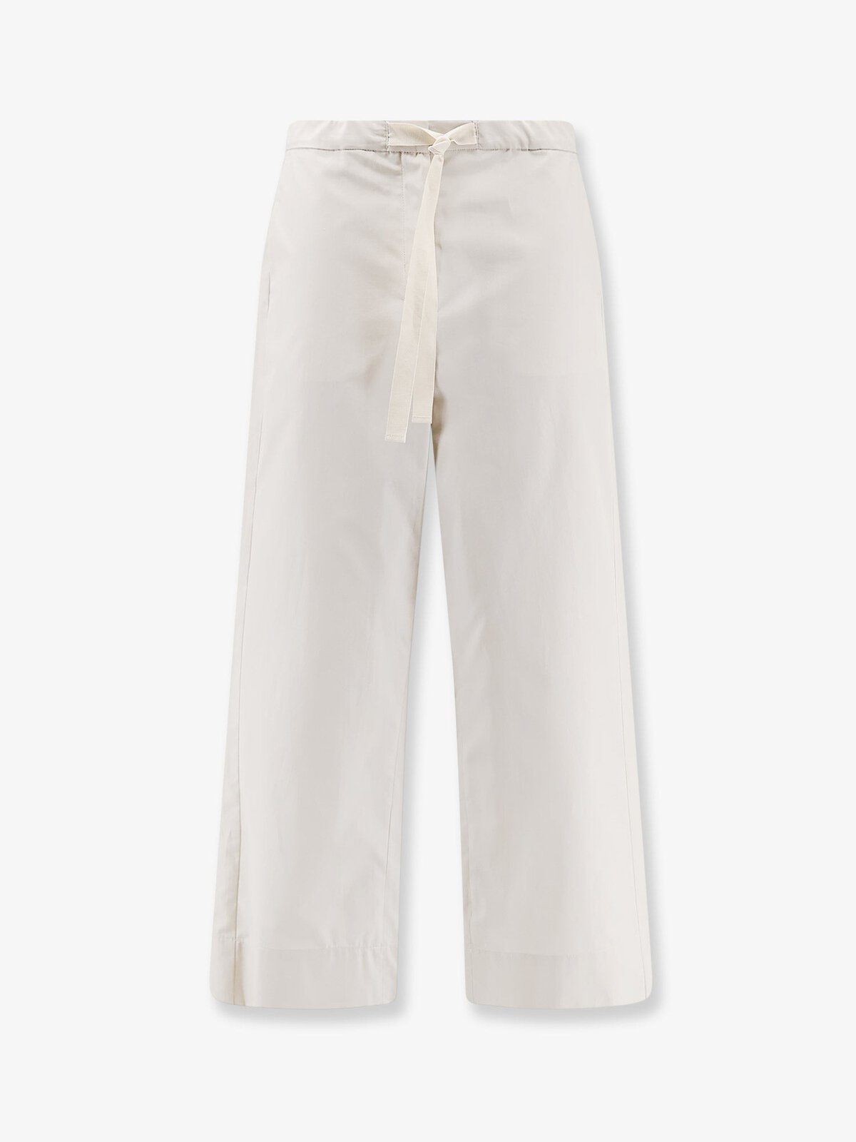 'S MAX MARA Smmargento Vissuto Cotton Trousers