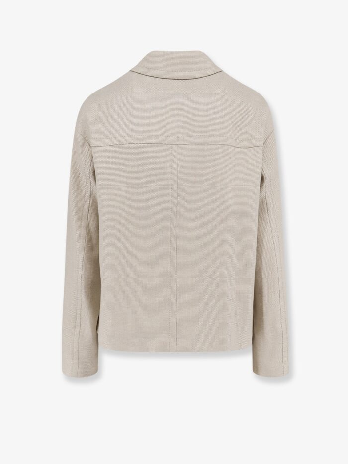 'S MAX MARA Smmdattero Linen And Cotton Jacket
