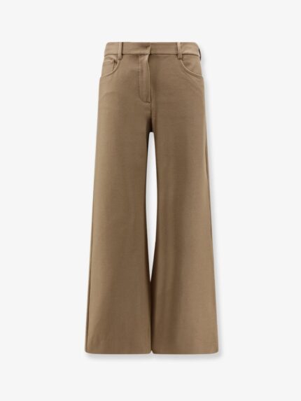 'S MAX MARA Smmgela Cotton Blend Trousers