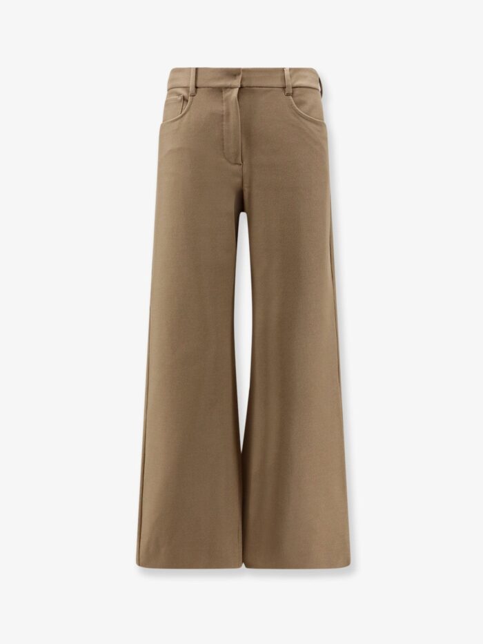 's max mara smmgela cotton blend trousers 'S MAX MARA Smmgela Cotton Blend Trousers