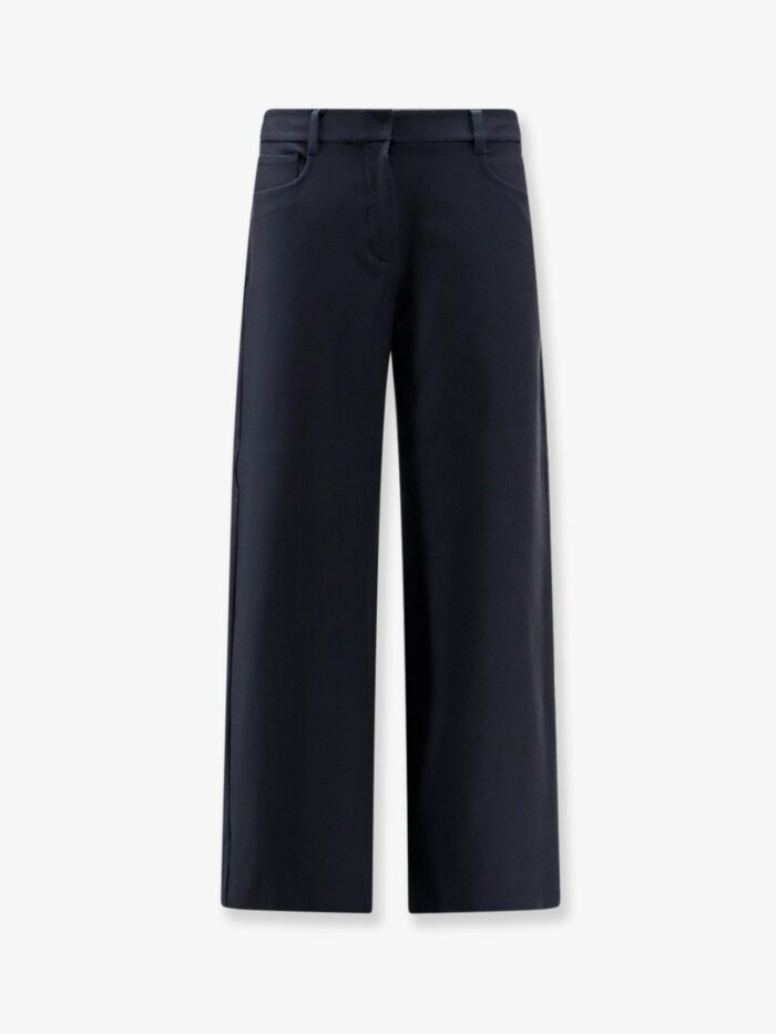 's max mara smmgela cotton blend trousers 'S MAX MARA Smmgela Cotton Blend Trousers