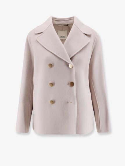 'S MAX MARA Smmmargot Pure Virgin Wool Peacoat