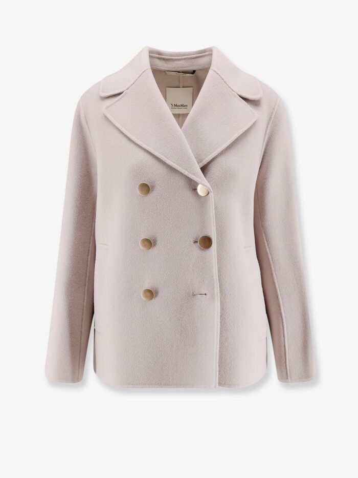 's max mara smmmargot pure virgin wool peacoat 'S MAX MARA Smmmargot Pure Virgin Wool Peacoat