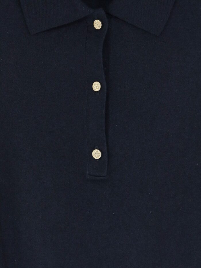 'S MAX MARA Smmpomposa Cotton, Silk And Cashmere Polo Shirt