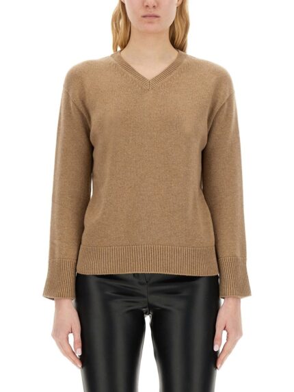 S MAX MARA V-NECK SWEATER