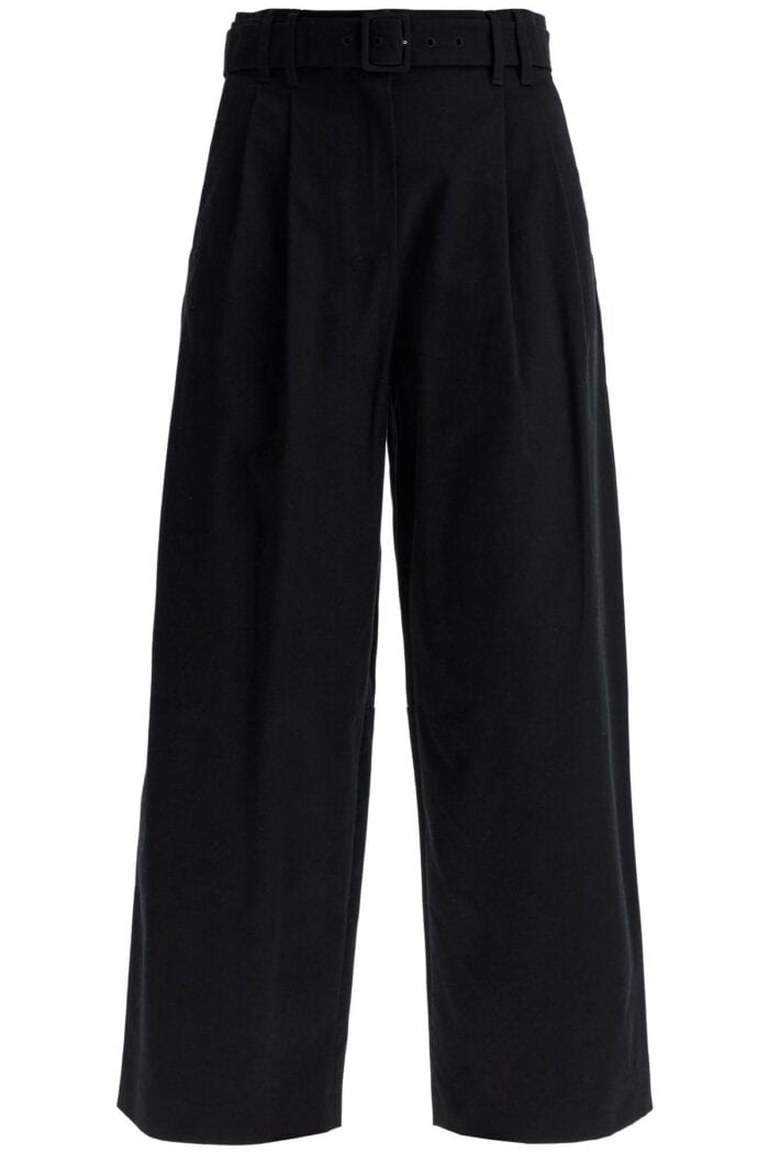 'S MAX MARA Wide Gabardine Trousers With