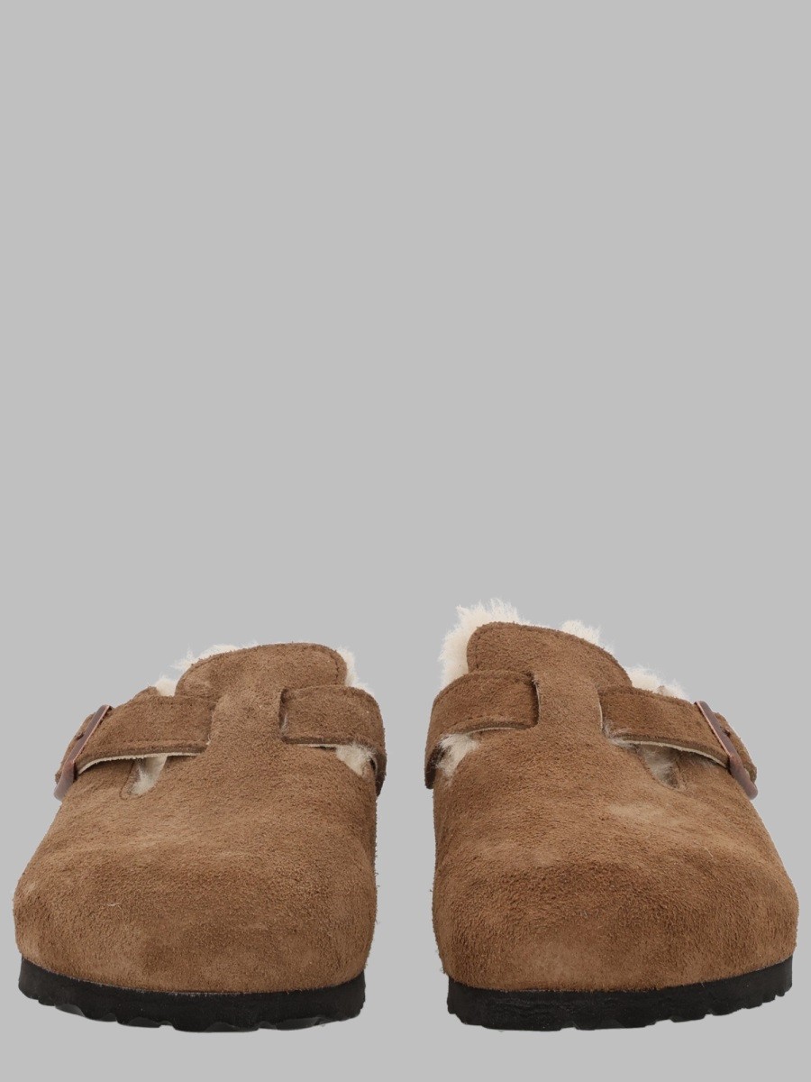 Birkenstock Sabot "Boston" In Shearling