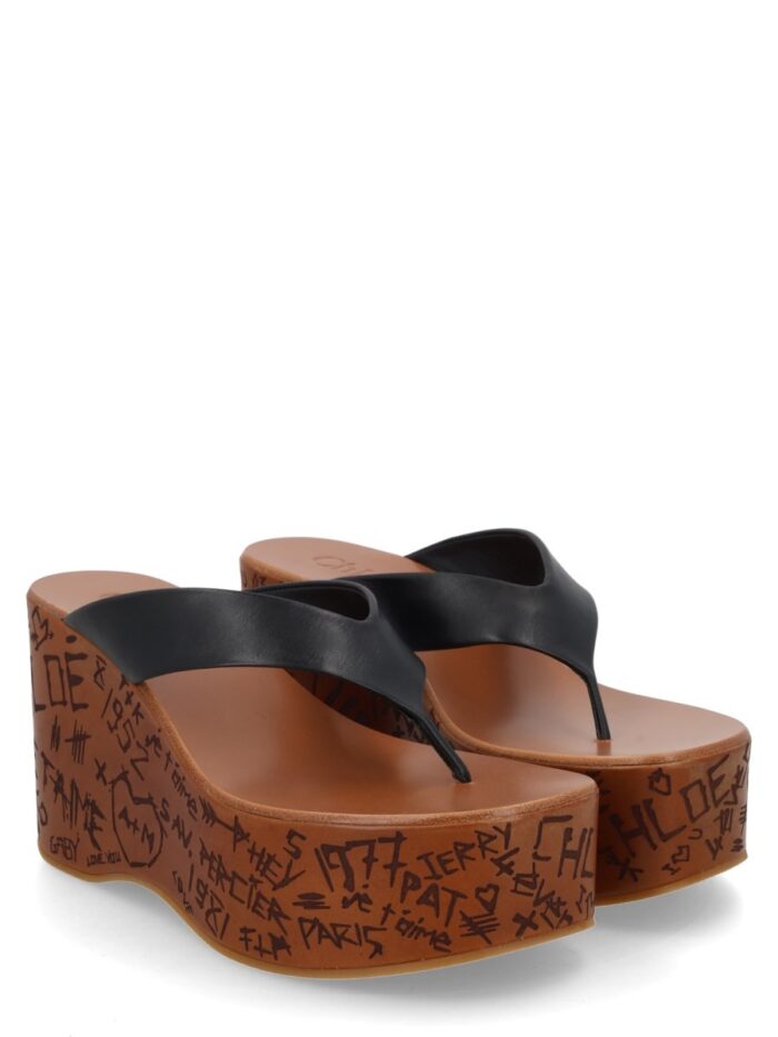 CHLOÉ SABOT CON ZEPPA "MAXIME"