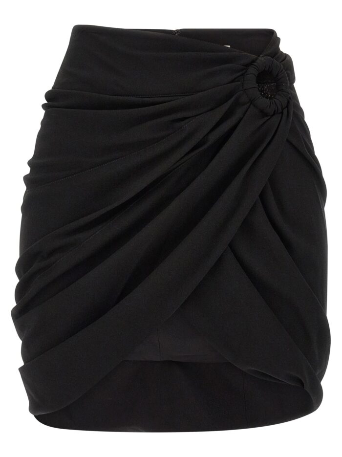 isabel marant 'sabrina' skirt with asymmetrical draping Isabel Marant 'Sabrina' Skirt With Asymmetrical Draping