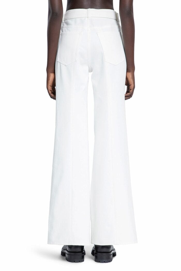 SACAI Belted Denim Trousers