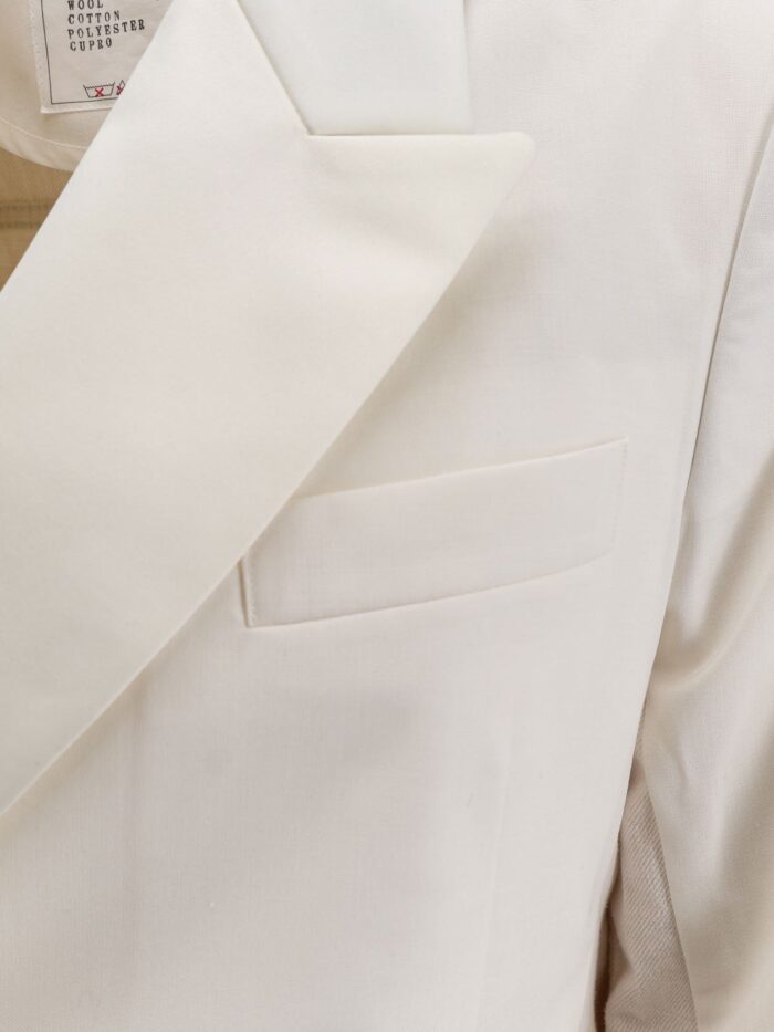 SACAI Blazer With White Denim Insert On The Back