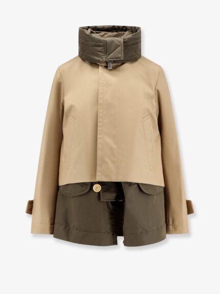 SACAI Cotton And Nylon Jacket