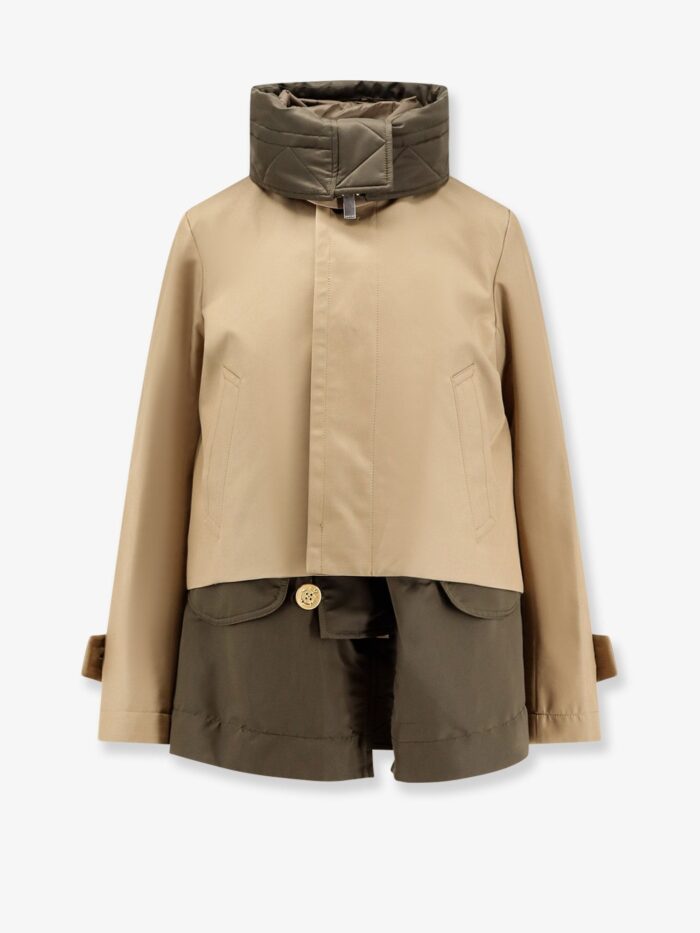 SACAI Cotton And Nylon Jacket