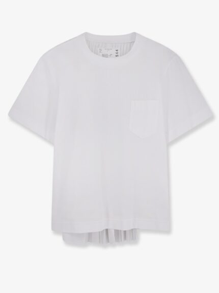 SACAI Cotton And Polyester T-shirt
