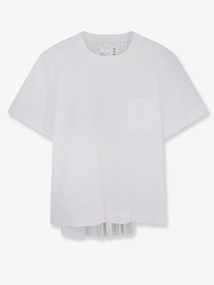 SACAI Cotton And Polyester T-shirt