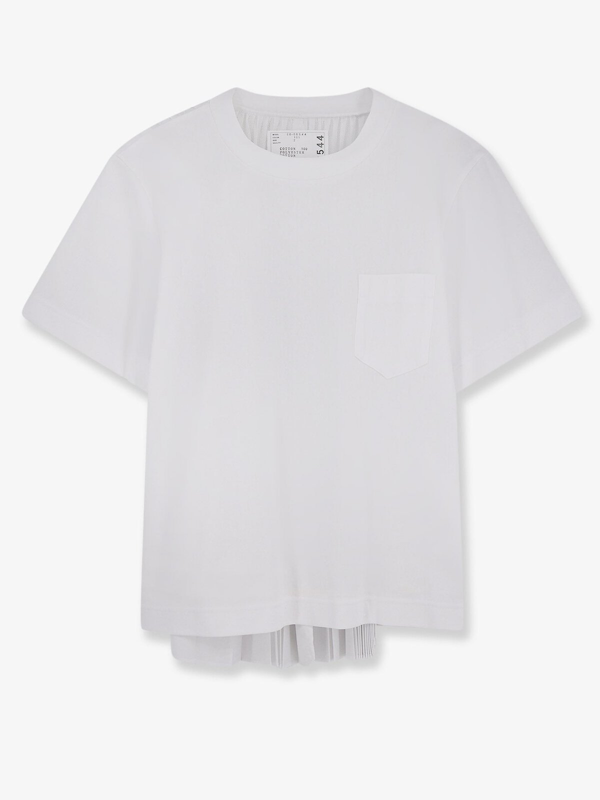 SACAI Cotton And Polyester T-shirt