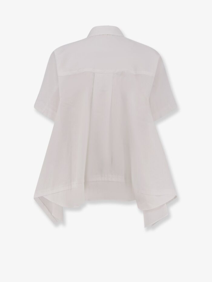 SACAI Cotton Blend Poplin Shirt