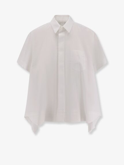 SACAI Cotton Blend Poplin Shirt